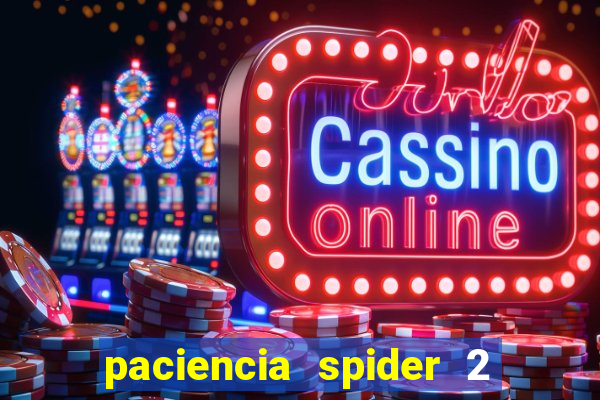 paciencia spider 2 naipes jogar